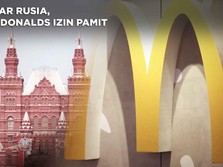 Dear Rusia, McDonald's Izin Pamit