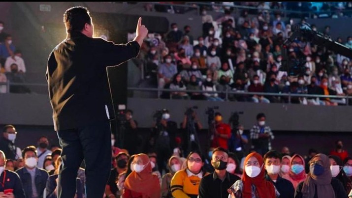 Erick Thohir Menteri Badan Usaha Milik Negara (BUMN). (Tangkapan layar IG Erick Thohir) Erick Thohir Menteri Badan Usaha Milik Negara (BUMN). (Tangkapan layar IG Erick Thohir)