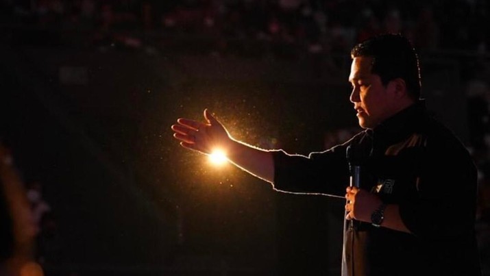 Erick Thohir Menteri Badan Usaha Milik Negara (BUMN). (Tangkapan layar IG Erick Thohir)