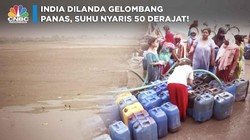 India Dilanda Gelombang Panas, Suhu Nyaris 50 Derajat!