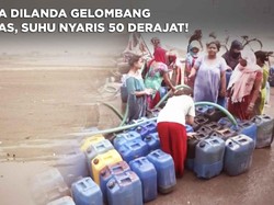 India Dilanda Gelombang Panas, Suhu Nyaris 50 Derajat!