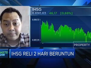 Reli 2 Hari Beruntun, IHSG Dekati Level 6.700-an