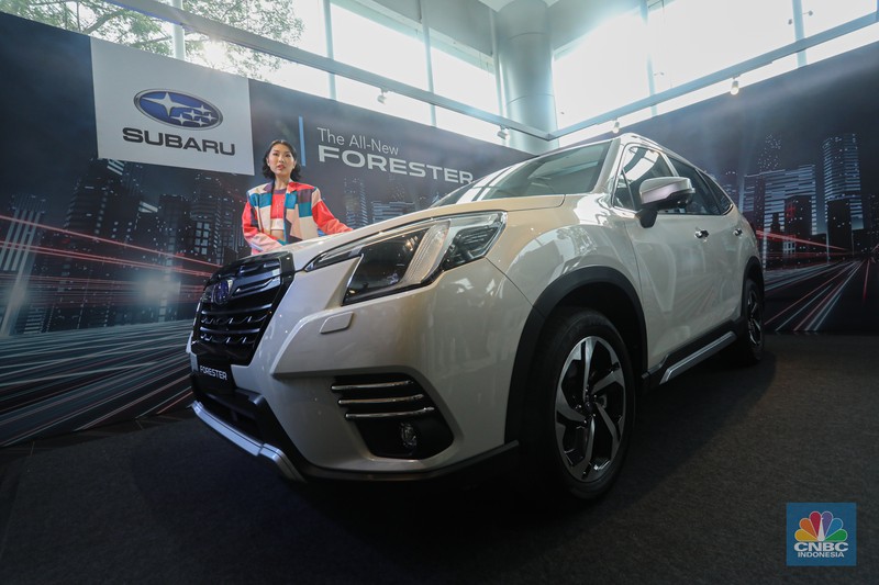 Subaru Forester Subaru Forester , Rabu (18/5/2022). (CNBC Indonesia/ Andrean Kristianto)