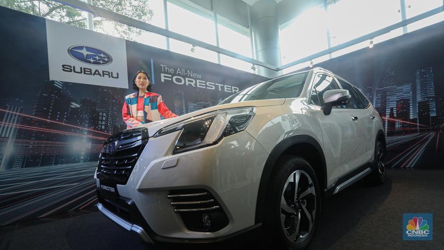 Subaru Forester , Rabu (18/5/2022). (CNBC Indonesia/ Andrean Kristianto)