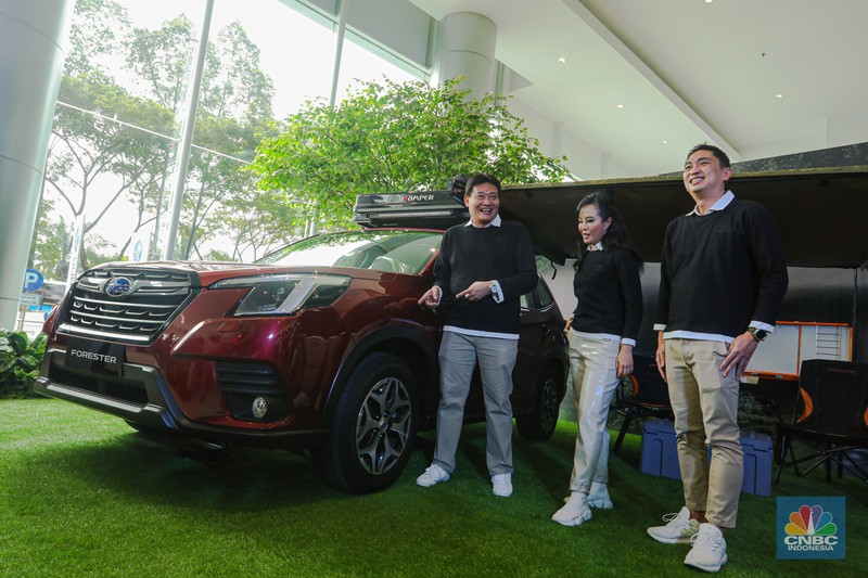 Subaru Forester Subaru Forester , Rabu (18/5/2022). (CNBC Indonesia/ Andrean Kristianto)