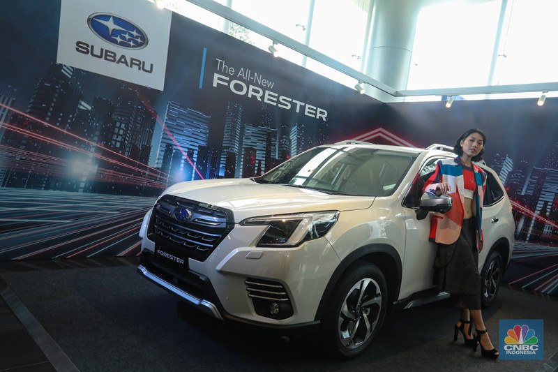 Subaru Forester Subaru Forester , Rabu (18/5/2022). (CNBC Indonesia/ Andrean Kristianto)