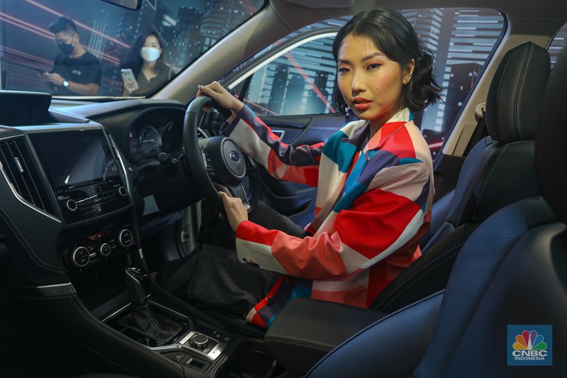 Subaru Forester Subaru Forester , Rabu (18/5/2022). (CNBC Indonesia/ Andrean Kristianto)