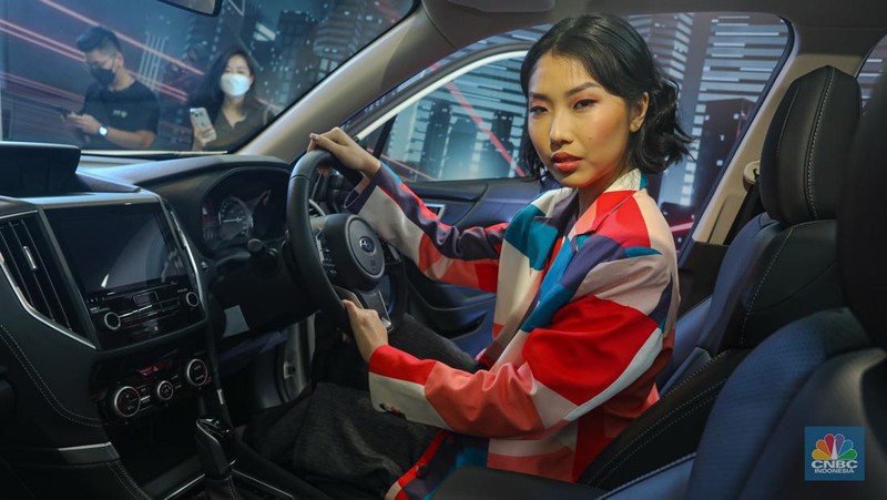 Subaru Forester , Rabu (18/5/2022). (CNBC Indonesia/ Andrean Kristianto)