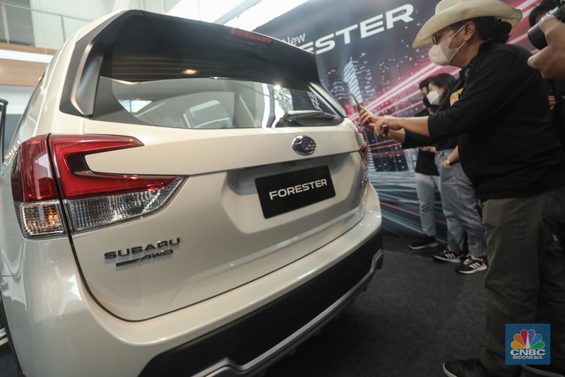 Subaru Forester Subaru Forester , Rabu (18/5/2022). (CNBC Indonesia/ Andrean Kristianto)