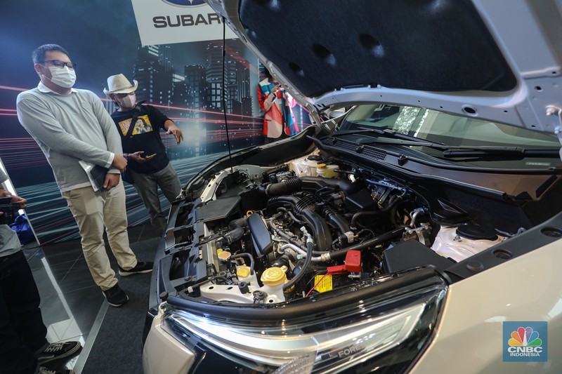 Subaru Forester Subaru Forester , Rabu (18/5/2022). (CNBC Indonesia/ Andrean Kristianto)