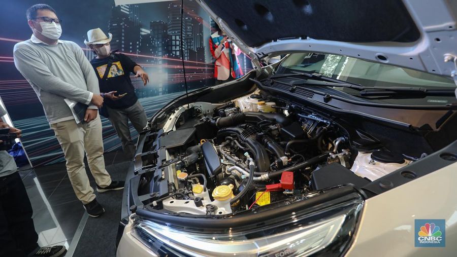 Subaru Forester , Rabu (18/5/2022). (CNBC Indonesia/ Andrean Kristianto)