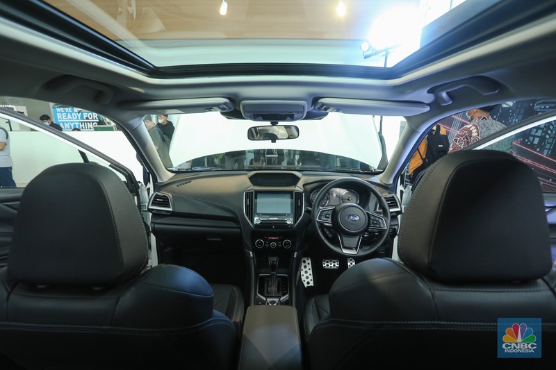 Subaru Forester Subaru Forester , Rabu (18/5/2022). (CNBC Indonesia/ Andrean Kristianto)