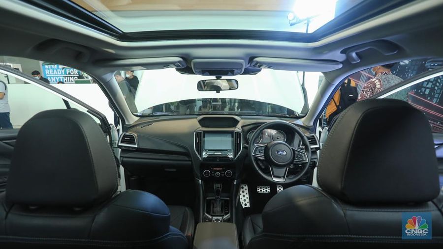 Subaru Forester , Rabu (18/5/2022). (CNBC Indonesia/ Andrean Kristianto)