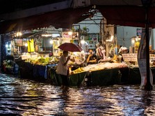 Bukan Jakarta! Potret Bangkok Banjir Diguyur Hujan 10 Jam