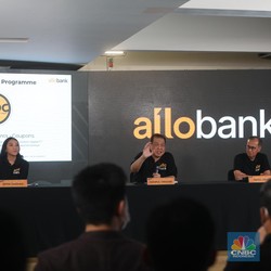 Jelang Grand Launching, Saham Allo Bank Naik Nyaris 5%
