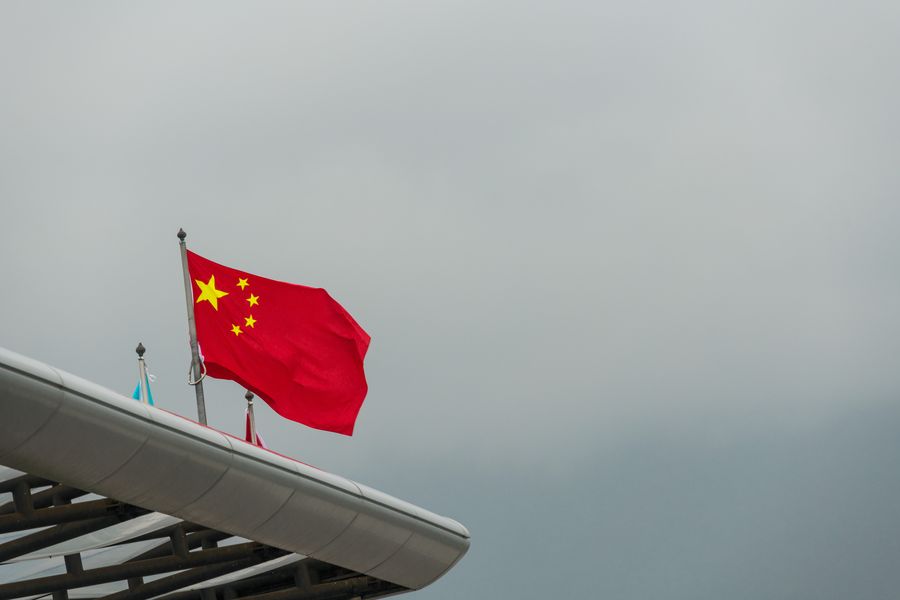 Ilustrasi bendera China. (VCG via Getty Images/VCG)