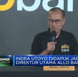 Indra Utoyo Didapuk Pimpin Allo Bank