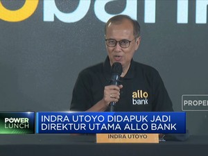 Indra Utoyo Didapuk Pimpin Allo Bank