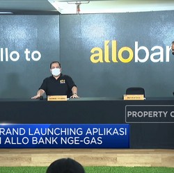 Launching Aplikasi, Saham Allo Bank Nge-Gas