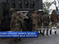 Priiit!! Tentara Ukraina Harus Angkat Kaki dari Azovstal