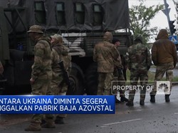 Priiit!! Tentara Ukraina Harus Angkat Kaki dari Azovstal