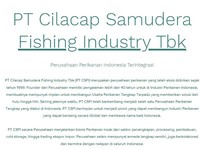 Harga IPO Cilacap Samudera Rp 100/Saham, Listing 27 Mei