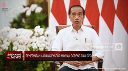 Tok! Jokowi Cabut Larangan Ekspor Minyak Goreng