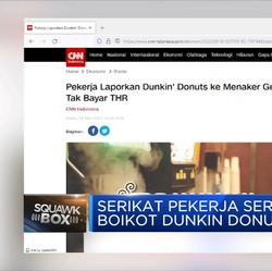 Ternyata Dunkin Donuts Tak Bayar THR Karyawan Selama 2 Tahun