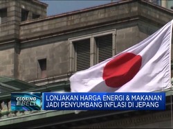 April 2022, Inflasi Jepang Capai 2,5%