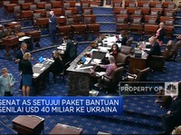 Senat AS Setujui Paket Bantuan USD 40 Miliar Ke Ukraina