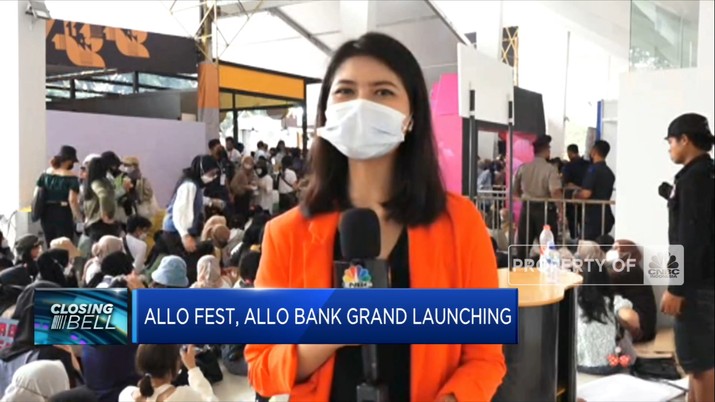 Kemeriahan Allo Fest di Allo Bank Grand Launching (CNBC Indonesia TV)