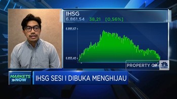 Keran Ekspor CPO Dibuka, IHSG Akhir Pekan Dibuka Menghijau