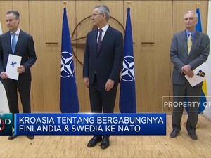 Swedia & Finlandia Gabung NATO, Kroasia Menentang