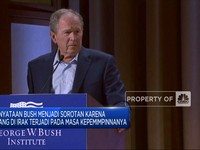 Mau Kecam Rusia, Bush Malah Sebut Invasi ke Irak Zalim