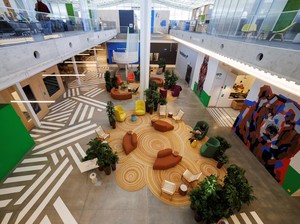 Ada Perosotan hingga Tempat Tidur, Kantor Google Bak Taman Bermain