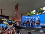 Jajal Mobil Tanpa Sopir Pertama di RI, Menhub: Keren Banget!