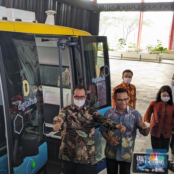 Penampakan Mobil Tanpa Sopir Pertama RI Ada di BSD