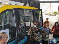 Penampakan Mobil Tanpa Sopir Pertama RI Ada di BSD
