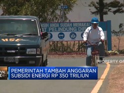 Pemerintah Gelontorkan Tambahan Subsidi Energi Rp 350 Triliun