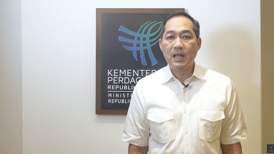 Pencabutan Larangan Ekspor Sementara CPO, RBD Palm Oil, RBD Palm Olein, dan UCO. (Tangkapan layar Youtube Kementerian Perdagangan RI)