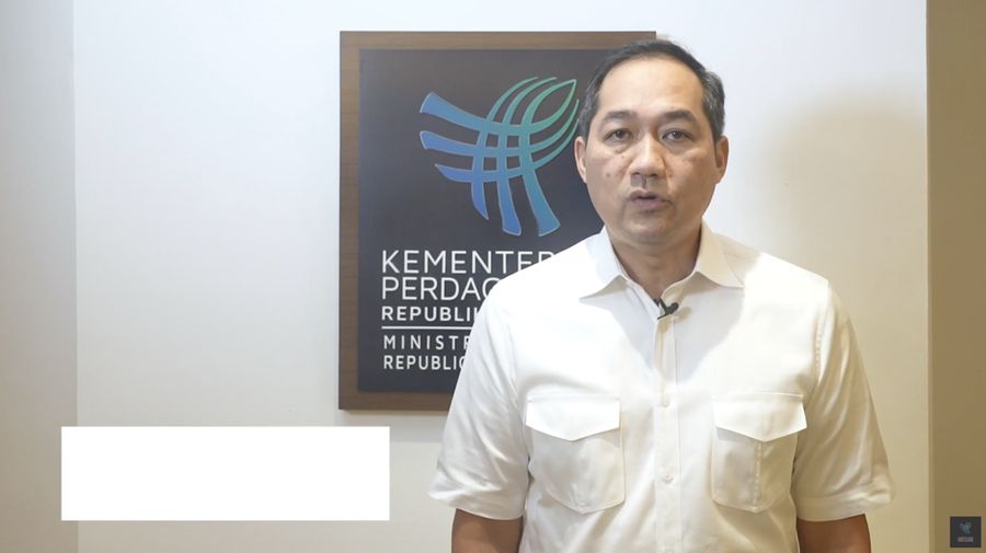 Pencabutan Larangan Ekspor Sementara CPO, RBD Palm Oil, RBD Palm Olein, dan UCO. (Tangkapan layar Youtube Kementerian Perdagangan RI)
