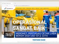 Pertagas Raup Laba Bersih USD 127,2 Juta
