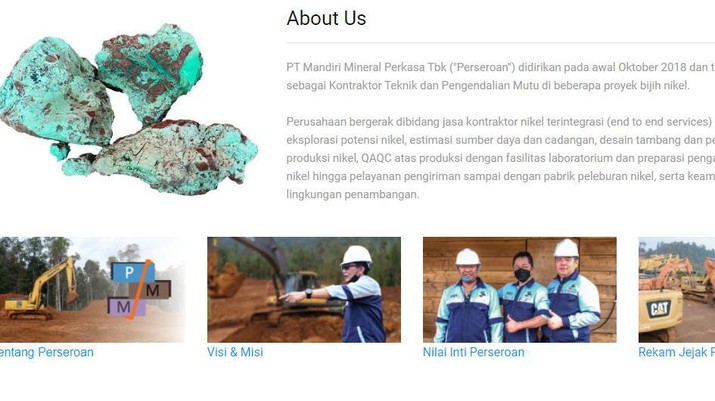 PT Mandiri Mineral Perkasa Tbk (NPII)
