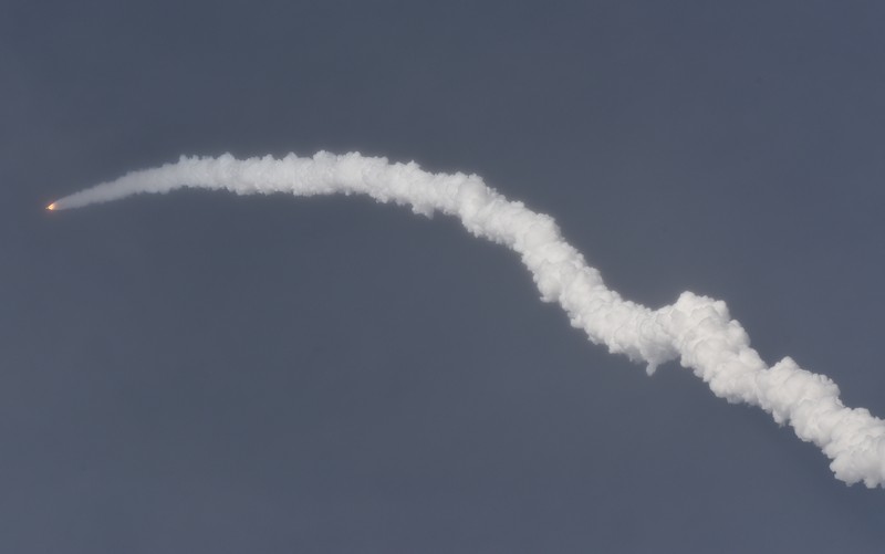 Kathy Lueders dari NASA bergabung dengan astronot Butch Wilmore, Mike Fincke dan Sunny Williams, yang diharapkan untuk terbang dalam misi Strarliner ketika mereka berbicara tentang peluncuran pesawat ruang angkasa Boeing CST-100 Starliner di Kennedy Space Center, di Cape Canaveral, Florida, AS 18 Mei 2022. (REUTERS/Steve Nesius) Kathy Lueders dari NASA bergabung dengan astronot Butch Wilmore, Mike Fincke dan Sunny Williams, yang diharapkan untuk terbang dalam misi Strarliner ketika mereka berbicara tentang peluncuran pesawat ruang angkasa Boeing CST-100 Starliner di Kennedy Space Center, di Cape Canaveral, Florida, AS 18 Mei 2022. (REUTERS/Steve Nesius)