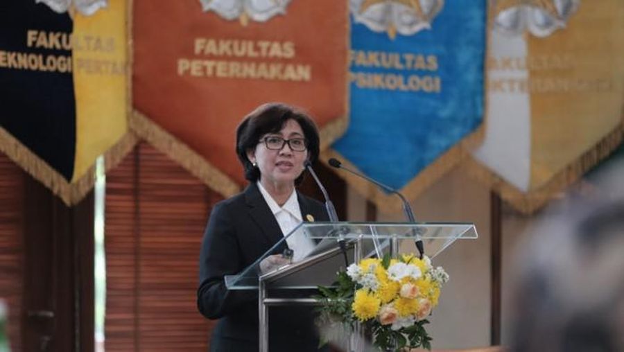 Ova Emilia terpilih sebagai rektor UGM. (Dok: Firsto/UGM)