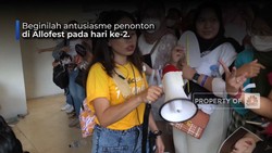 Hari Kedua Allo Fest, Panitia Tertibkan Penggemar Red Velvet