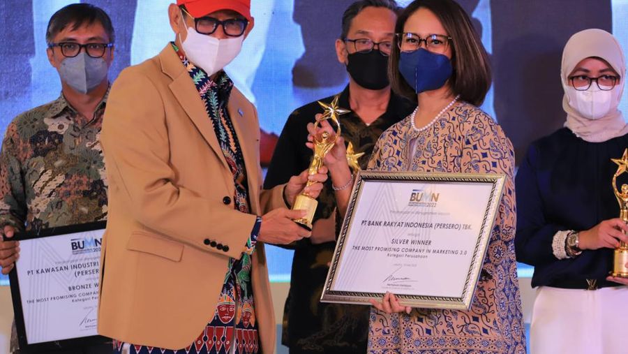 Berkat kultur kerjanya, BRI menerima berbagai penghargaan BUMN.