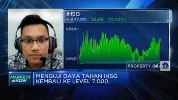 Dibuka Menghijau, Reli IHSG Kuat Tembus Level 7.000?