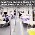 Lockdown di China Segera Berakhir, Kereta Bawah Tanah Dibuka