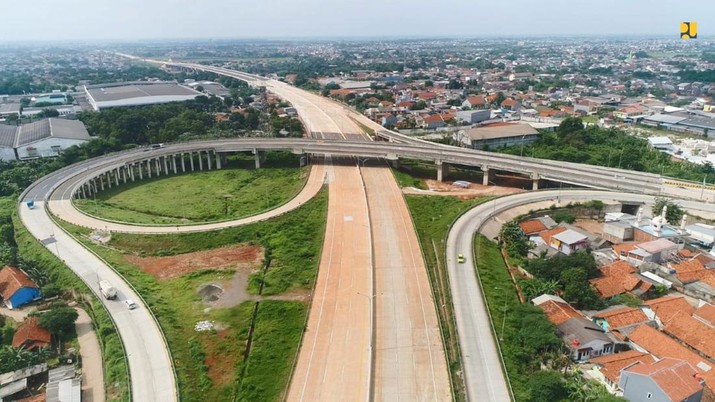 Pembangunan Tol Ruas Tol Cibitung - Cilincing Pembangunan Tol Ruas Tol Cibitung - Cilincing (Dok. Kementerian PUPR)
